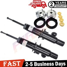 Pair Fit BMW X5 X6 E70 E71 Front Shock Absorbers Struts Top Mounts Set 2007-2014