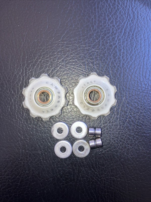 Campagnolo Super Record Rear Derailleur Gray Pulleys—last Gen.