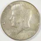 1965 US John F Kennedy Half Dollar 90% Silver Coin Estate Unsorted As Found