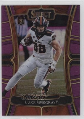 2023 Select Draft Picks Concourse Purple Prizm 38/75 Luke Musgrave Rookie RC lz7