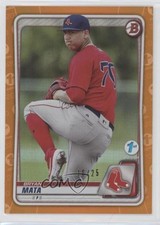 2020 Bowman 1st Edition Orange Foil 16/25 Bryan Mata #BFE-128 0m4q
