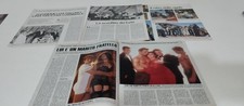ADRIANO CELENTANO_CLAUDIA MORI_set  8 pagine di ritagli di giornale_ clippings