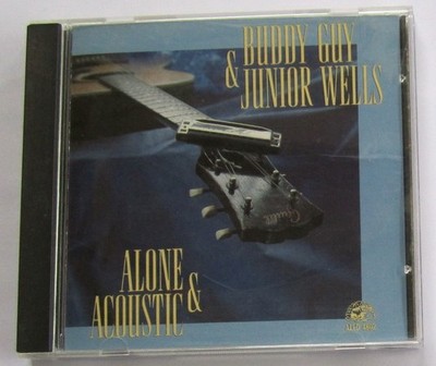Buddy Guy & Junior Wells   Alone & Acoustic CD USED Aligator Records