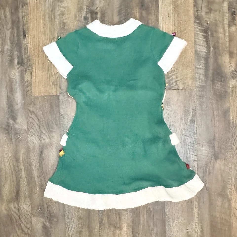 Holiday Time small holiday Christmas Tree ugly sweater short sleeve top Foto 2 de 4