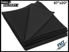 Speaker Fabric Black Speaker Grill Cloth 67"x20" Tulle Subwoofer Stereo Fa