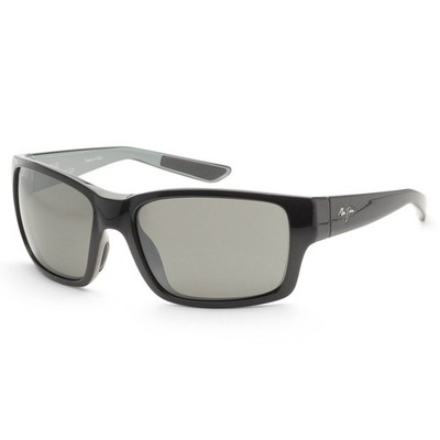 Maui Jim Men's Mangroves 61 mm Black Sunglasses MJ0604S-001