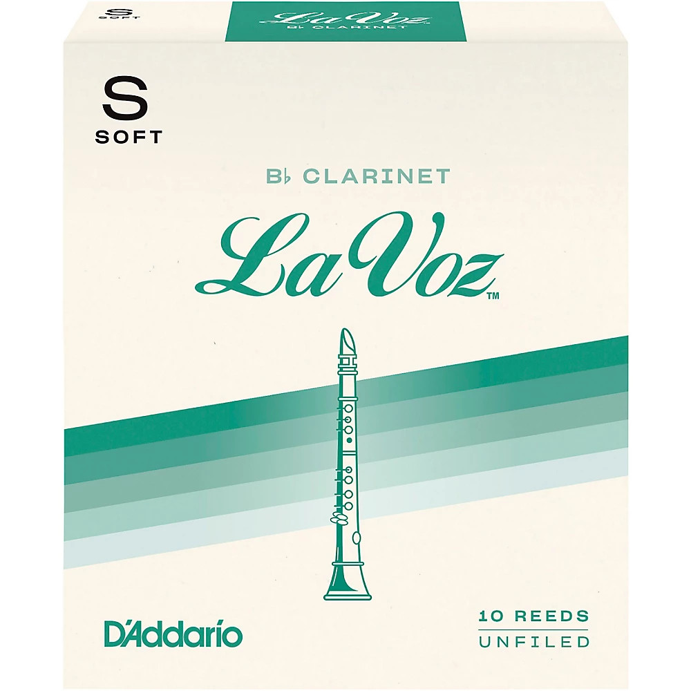 La Voz Bb Clarinet Reeds Soft Box of 10 4490₽