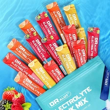 Sugar Free Electrolytes Powder with Natural Flavors, 16 on-the-go sticks