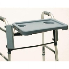 Lumex Folding Walker Tray with Cup Holders 16" x 12" 40.64 x 30.48 cm 