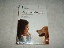 GREAT COURSES Dog Training 101 Book & 4 DVD Set Jean Donaldson Academy SEALED