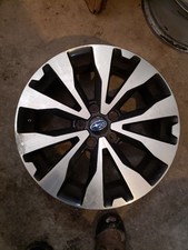 Wheel 18x7 Alloy Silver Face Black Inlay 10 Spoke 80% Fits 15-17 LEGACY 229561