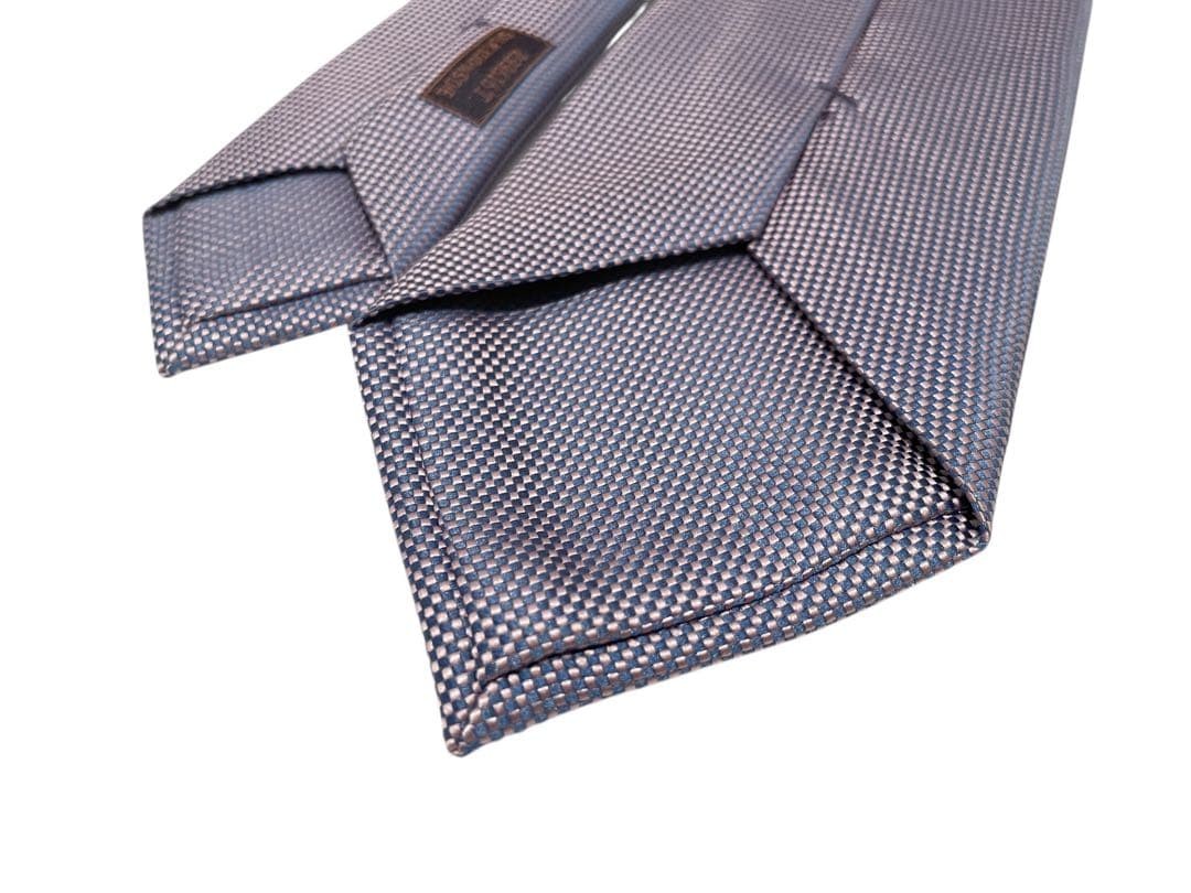 Condition HERMES Tie Refreshing Simple Purple Sol… - image 7