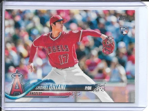 2018 Topps Complete Sets Variation Shohei Ohtani 700 Pitching  Rookie Card (RC)