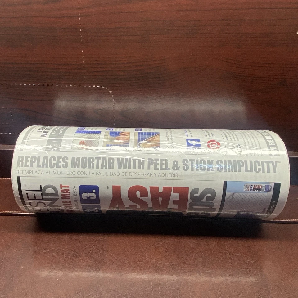 MusselBound Double Sided Adhesive Tile Mat with Tile Spacers 15 Sq Ft Coverage - Image 3 of 4