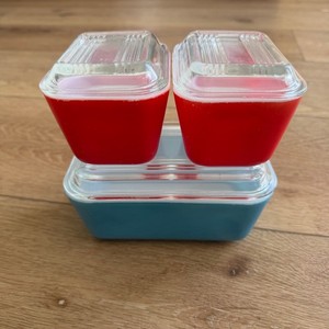 Pyrex Primary Refrigerator Set | eBay