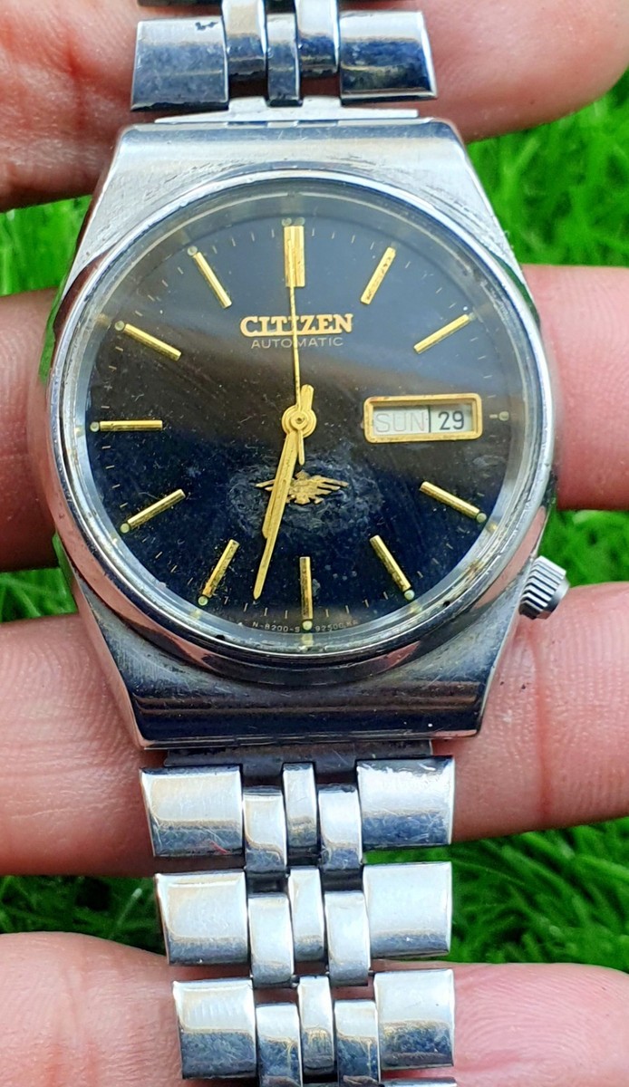 Citizen 7 Automatic 21j Day-date Ref 4-039190 K Watch Japan for
