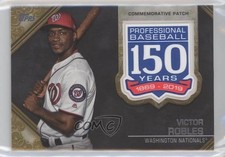 2019 Update 150th Anniversary Manufactured Gold 16/50 Victor Robles Patch k4s