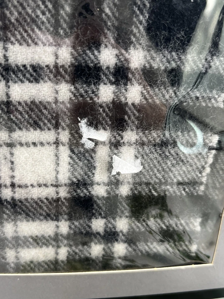 Nuevo Silenciador de lana a cuadros negro bufanda Christian Dior de colección para hombre en caja hecho en Gran Bretaña Foto 3 de 4