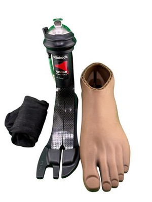 Otto Bock 1c62 Triton Harmony Prosthetic Foot, Category 4-6, size 29, left 