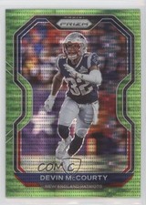 2020 Panini Prizm Neon Green Pulsar Prizm Devin McCourty #25 0c6