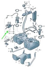 VOLKSWAGEN TIGUAN AD MK2 Fuel Tank Extraction Unit 5QF201607 NEW