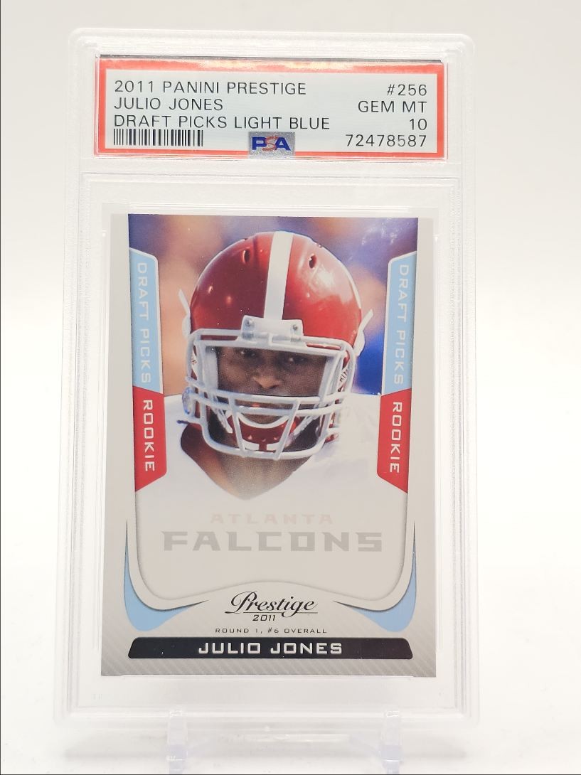 Julio Jones Panini Prestige #256 Draft Picks Light Blue