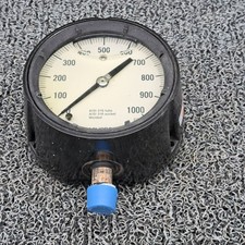 Ashcroft 45-1279-R8-04L-1000 Process Pressure Gauge, 0 To 1,000 Psi Psi, 4 1/2