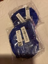 Lot Of 2 Pk Of 50 Ft Caribbean Blue 550 Paracord - 100 Feet - USA Made