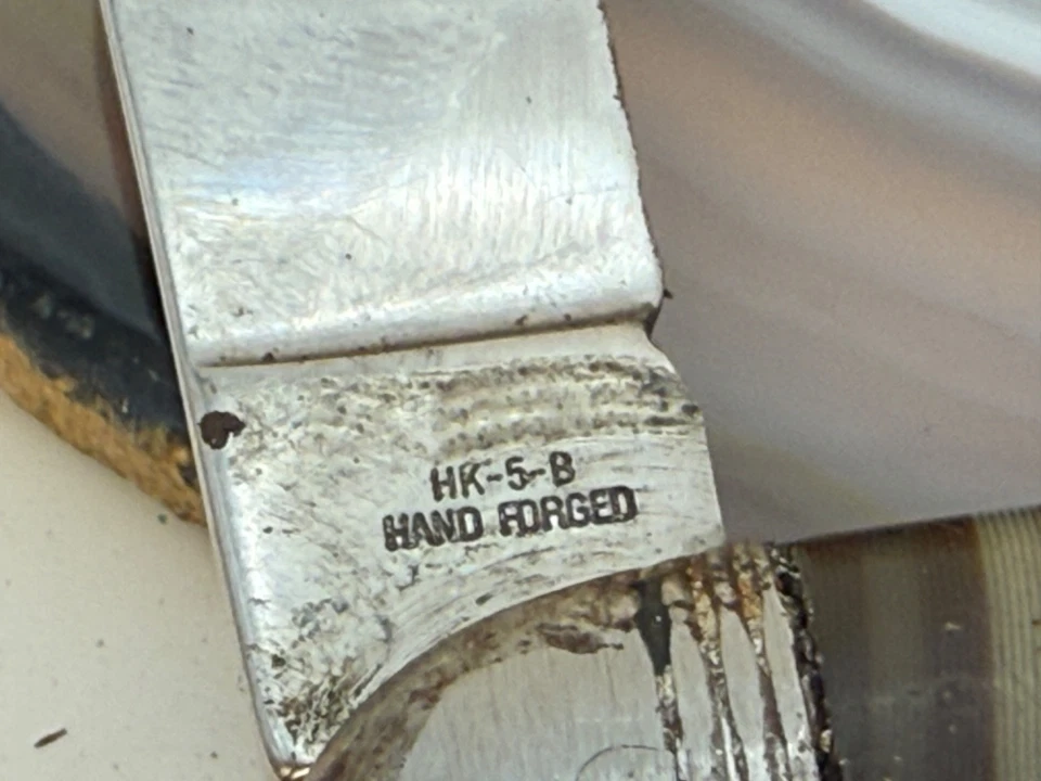 Vintage JA Henckles H B 5 Large Toothpick Single Blade Folder Rarer--2551.25 - Image 3 of 4