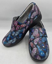 Alegria Women Shoe Lauryn Feather Size 6.5M EUR 37 Loafer Nurse Clog PreOwned