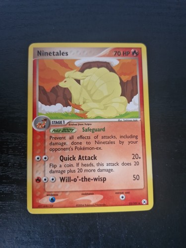 Ninetales 22/101 Hidden Legends Pokemon Card