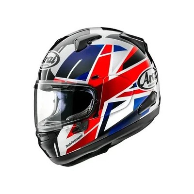 Arai Adult Signet-X Flag UK Helmet Full Face | XS S M L XL 2XL | Blue Red White