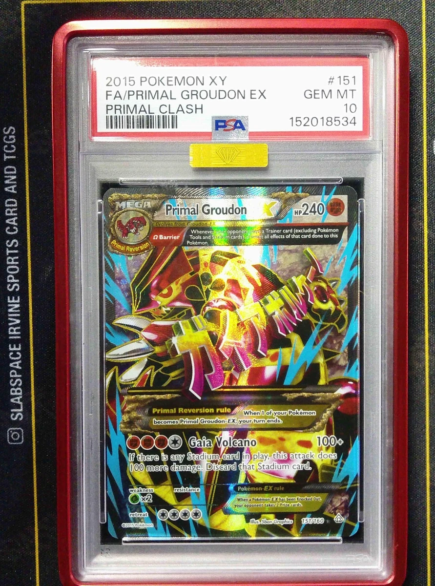 Pokémon TCG Grade 10 XY-Primal Clash Individual Collectible Card