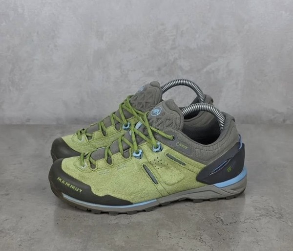 Women Mammut Hiking Shoes Multicolor Suede 37