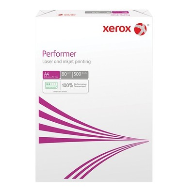 15x xerox Kopierpapier Performer DIN A4 80 g/qm á 500 Blatt reinweiß