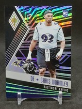 CHRIS WORMLEY 2017 PHOENIX BLACK PRIZM RC #5/10 RAVENS MICHIGAN WOLVERINES QQ