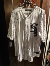 Nike MLB Chicago White Sox Home Baseball Team Jersey XL Eloy Jimenez T770 NWT