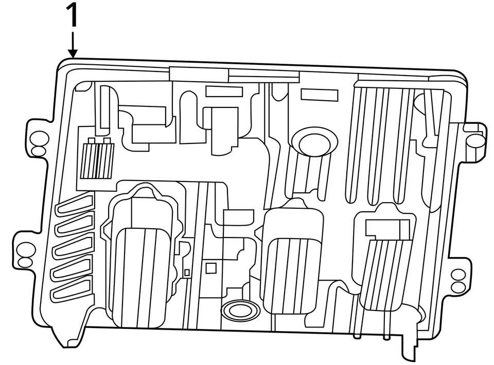 Motor ECM 12728504 para Chevrolet Silverado 3500 2024 diésel 3053362 Foto 4 de 4