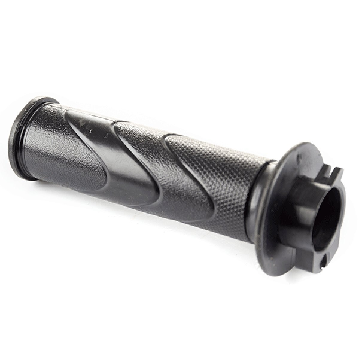 Right Handlebar Throttle Grip for ZS125T-48 Easy Installation Black Rubber 25 mm