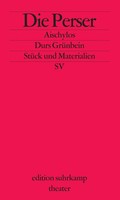 Aischylos | Die Perser | Taschenbuch | Deutsch (2001) | StüCk Und Materialien