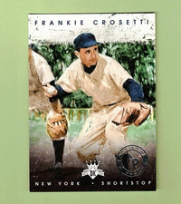 Frankie Crosetti 2016 Diamond Kings Artist's Proof #28 HOF #d /25 C226