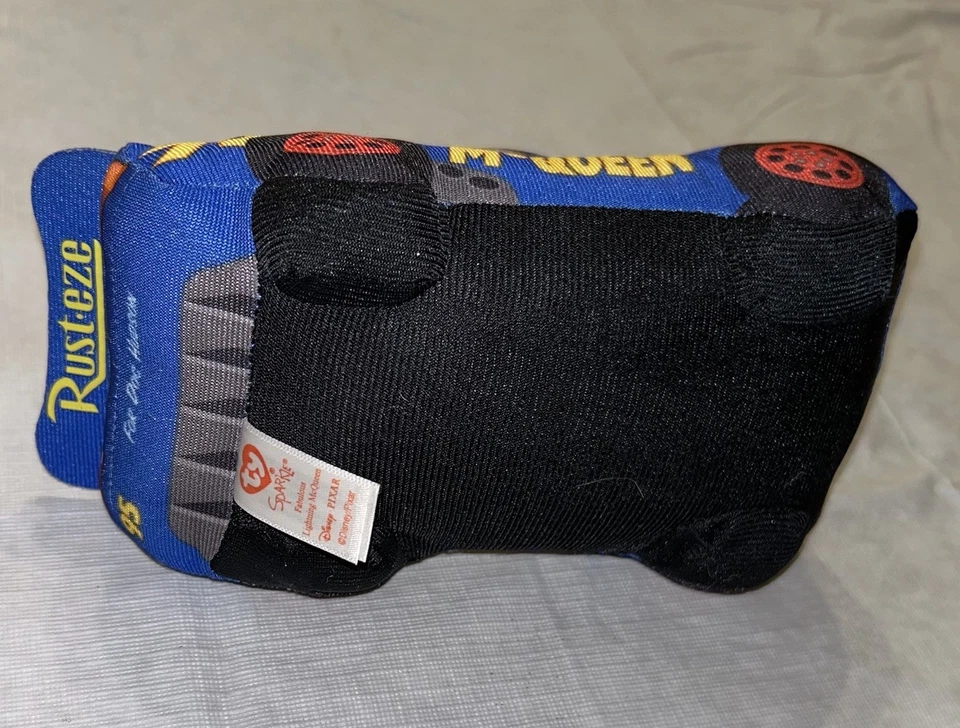 NWT Ty Sparkle Disney Pixar Cars 3 Fabulous Lightning McQueen 7" Plush Toy Blue - Image 4 of 4