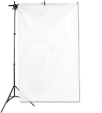 Light Diffuser Diffusion Fabric 2 Yard X 67 Inch /2 X 1.7 Meters Nylon Silk Whit