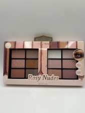 Ellen Tracy 2PK ROSY NUDES 12 Color Eyeshadow Palette - Matte Shimmer Finish