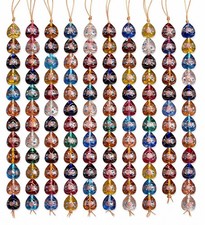 10 Strands Heart Shape Wedding Cake Beads 18m...