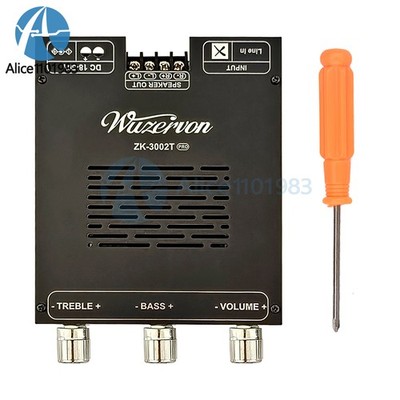 3002T PRO QCC3034 Bluetooth Digital Amplifier Board 2.0-ch APTX Lossless 2*300W