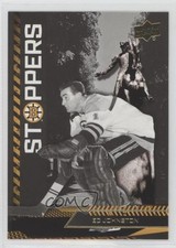 2023-24 Upper Deck Boston Bruins Centennial Stoppers Gold Eddie Johnston Ed 2vh