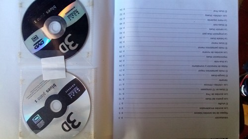 LIBRO INICIACIÓN PIANO BLUES con un CD y un DVD método en "3 dimensiones" - Imagen 2 de 3
