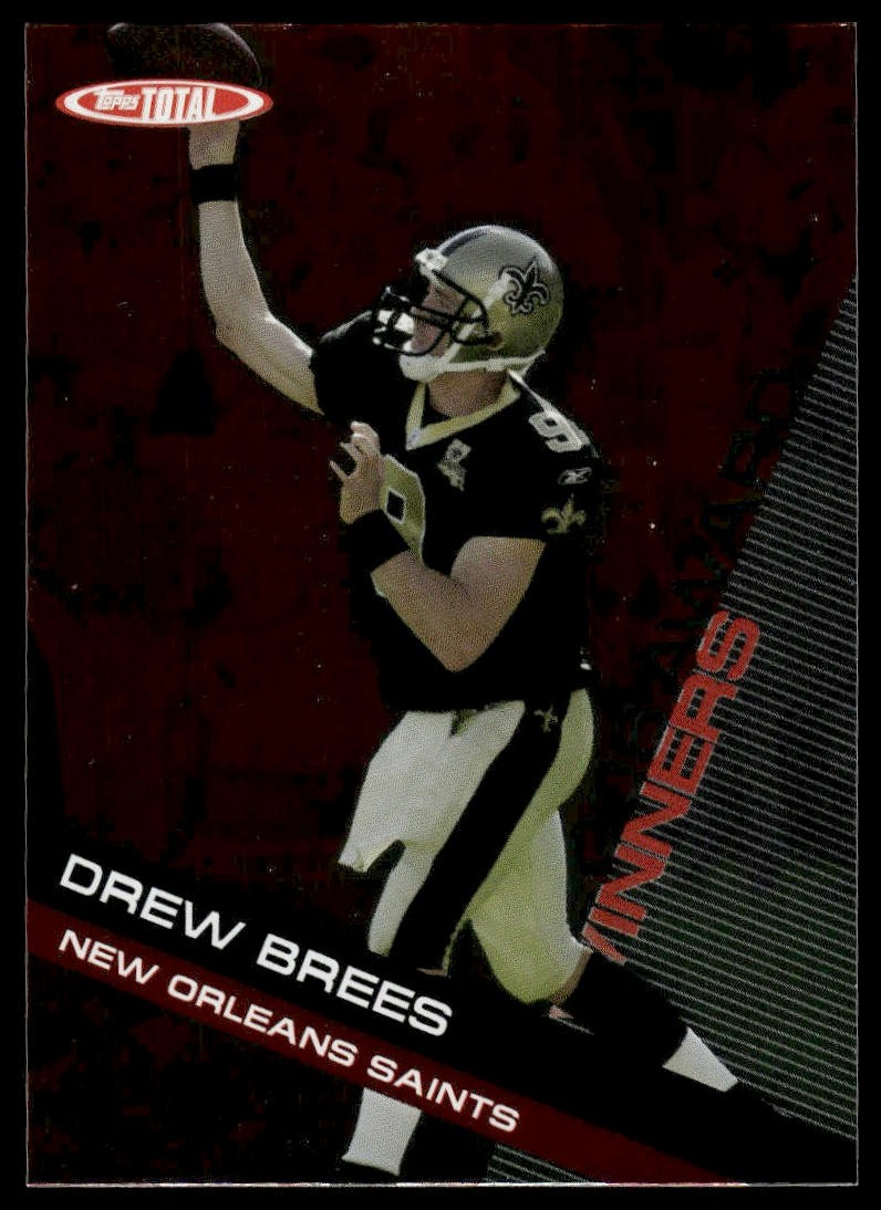 2007 Topps Total #AW2 Drew Brees Award Winners New Orleans Saints NM+