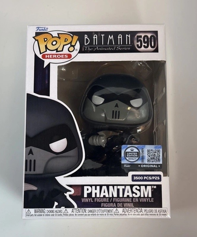 PHANTASM Funko Pop 1/3500 Pc LE BTAS Mask Of The BATMAN Animated DC Universe